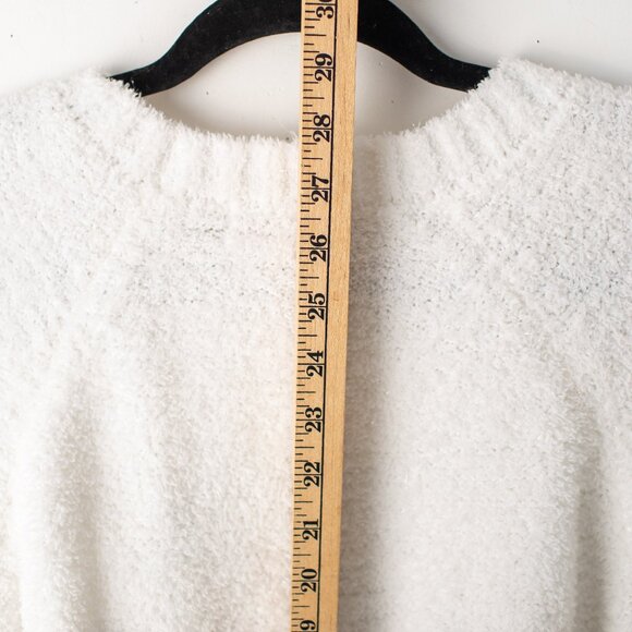 Merry Christmas By Poof Women’s 3XL‎ White Soft Knome Sequin Sweater - Picture 7 of 8